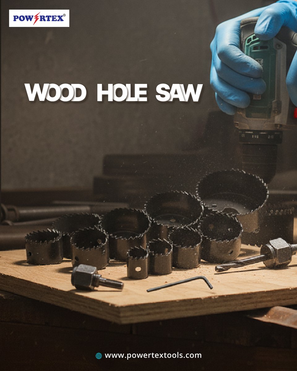 Powertex_tools's tweet image. Introducing the Powertex Wood Hole Saw 

built for clean cuts, precision performance, and effortless drilling every single time. 

✅ Sharp &amp;amp; Durable
✅ Clean Hole Finishing
✅ Easy Attachment

📞 +91 9704124724
🌐 powertextools.com
.
.
#PowertexTools #WoodHoleSaw #HoleSaw