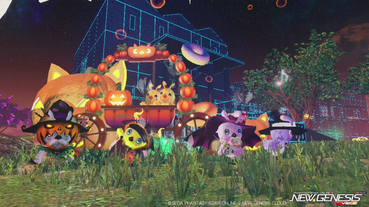 foschia_PSO2's tweet image. 今回の期間限定クエ、かわいいステージですきゅ