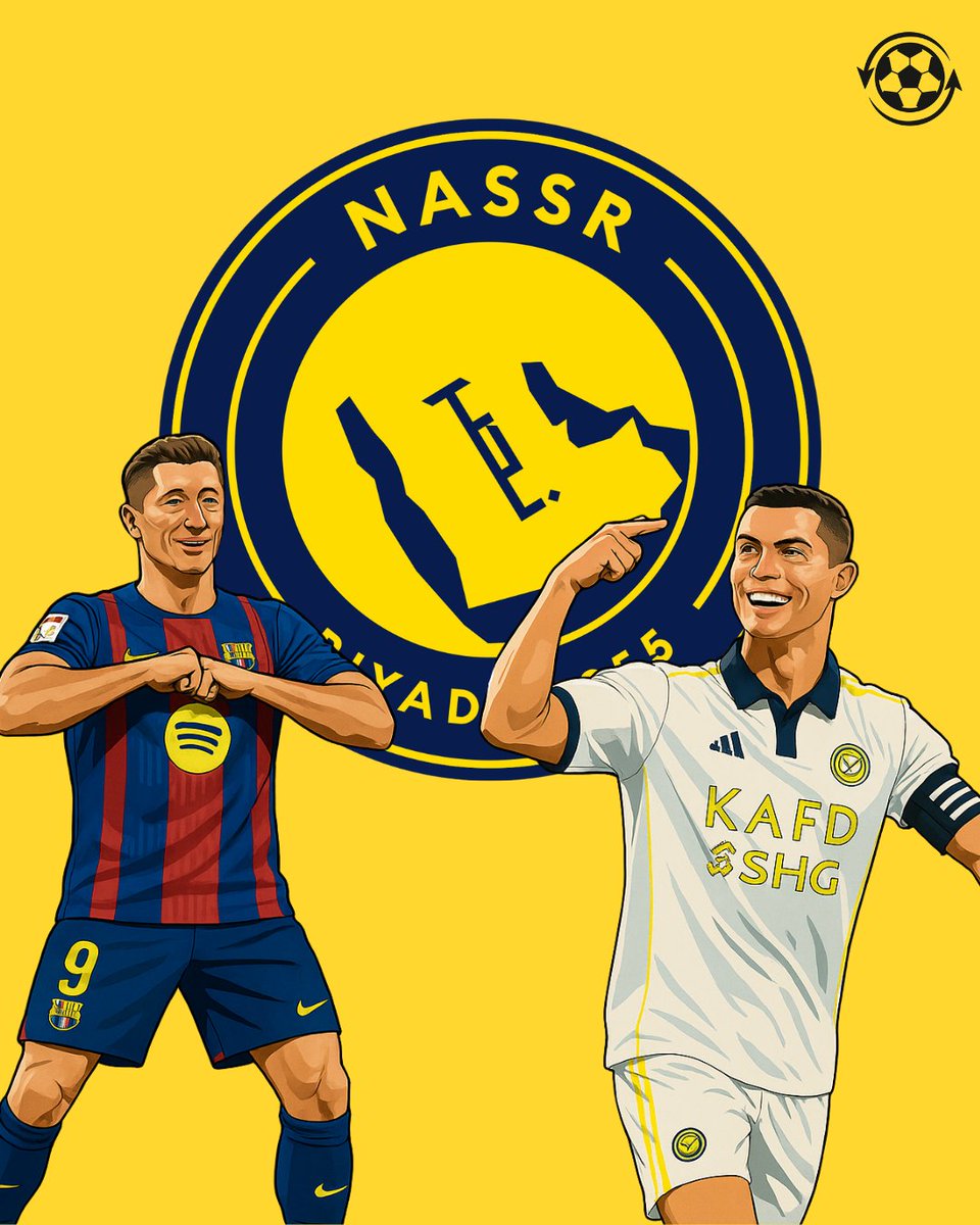 🚨 Cristiano Ronaldo has specifically requested for the arrival of Robert Lewandowski at Al Nassr at the end of the season.

Ronaldo has already exerted direct influence on Al Nassr's transfer market activity and has called for the arrival of a proven striker to play alongside
