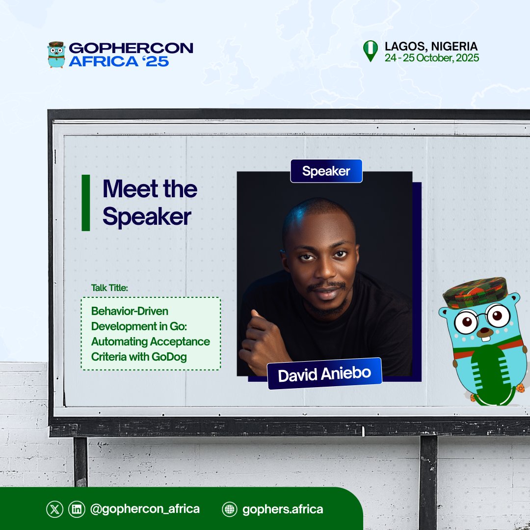 Gophercon Africa tweet media