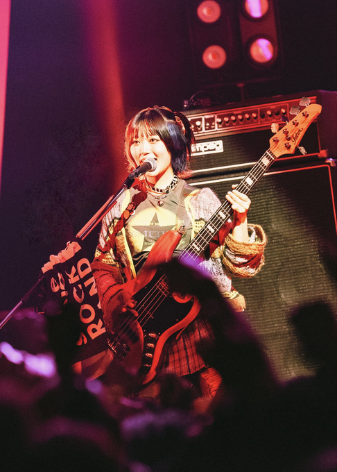 On stage media image