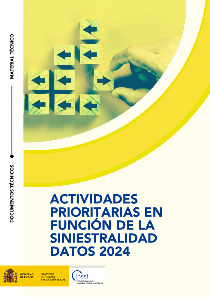 Actividades prioritarias en función de la siniestralidad. Datos 2024 sesst.org/actividades-pr…