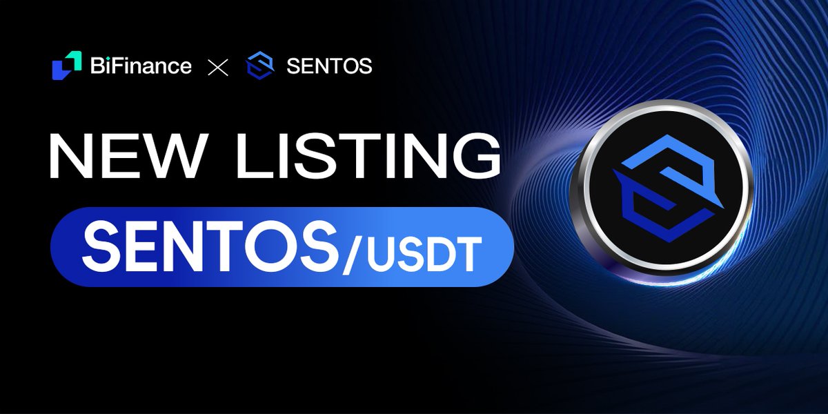 BiFinanceE's tweet photo. #BiFinance will soon list #SENTOS.
Details are as follows:
👉#Sentos is a cutting-edge digital asset exchange designed to deliver high-speed, secure and seamless
cryptocurrency trading experiences.
👉Leveraging state-of-the-artblockchain technology and advanced cryptographic protocols, #Sentos ensures robust security and transparent transactions across its platform.
👉With a focus on scalability, the exchange supports a wide range of digital assets and trading pairs
empowering users with deep liquidity, minimal latency and real-time price feeds.
👉By integrating innovative tools such as algorithmic trading, AI-driven market analysis and decentralized finance (#DeFi) capabilities Sentos provides a comprehensive ecosystem tailored for both novice traders and seasoned investors seeking efficient, strategic trading solutions.
👉Official website: https://t.co/Qej8dA7h8t
👉more:https://t.co/BlqfWu4zeK