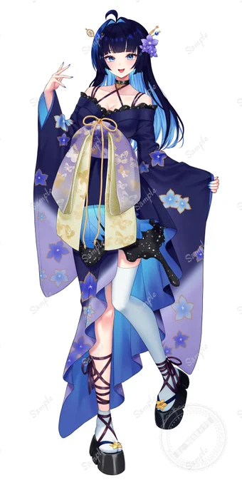 《お仕事》 新設IRIAM事務所 Grei Liebe様にて 魂募集中の 和服×蝶々の女の子のお仕立てをさせて頂きました! どんな素敵な子になるのかとても楽しみです よろしくお願いいたします