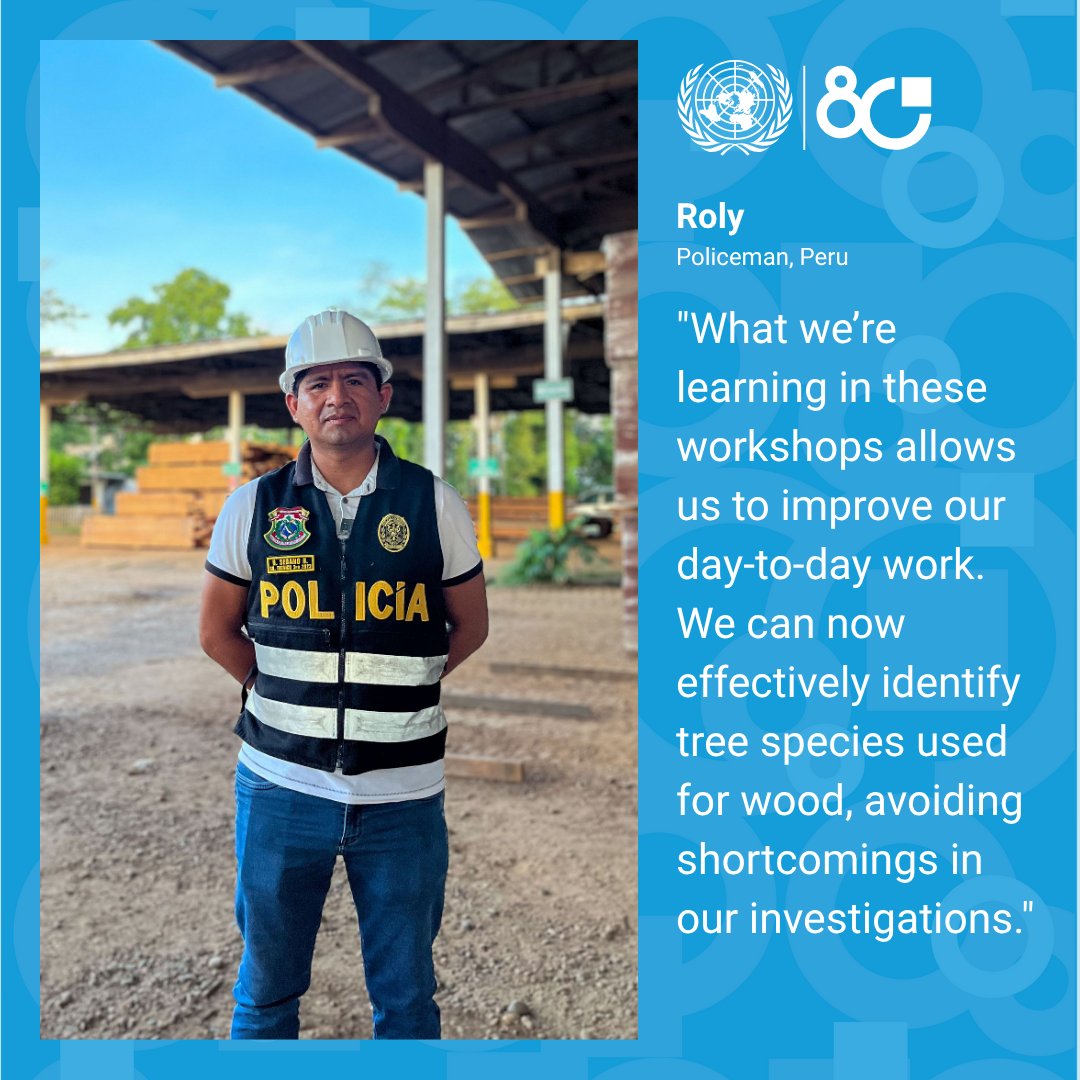 Ahead of #UNDay, discover the new UN “Shared Lives, Shared Future” exhibition. 

Find out how <a href="/UNODC/">UN Office on Drugs & Crime</a> helps local authorities in #Peru improve their workflow and investigations. 

Explore the story - un.org/en/exhibits/ex…