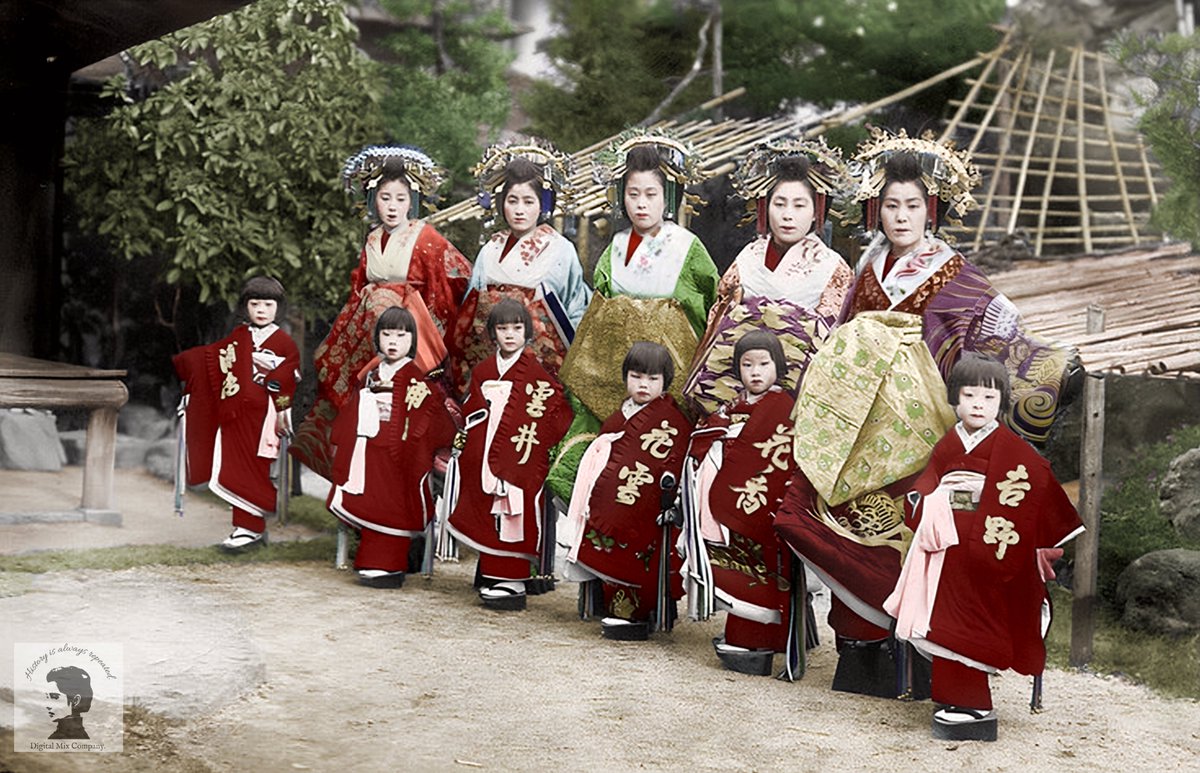 DigitalMixComp's tweet image. 【花街の世界】