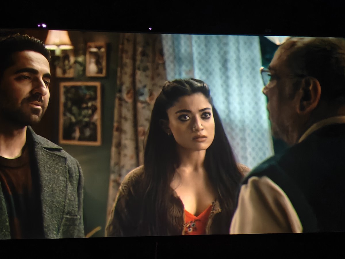 Loop_and_lift's tweet image. Watched Thamma today.
Storyline is decent, but there are many illogical things still fine overall.
Rashmika’s acting in Hindi is absolutely terrible. Ayushmann and Paresh Rawal were good enough though.
Overall, not a great experience. I’d rate it 6/10.
-2 just for Rashmika…