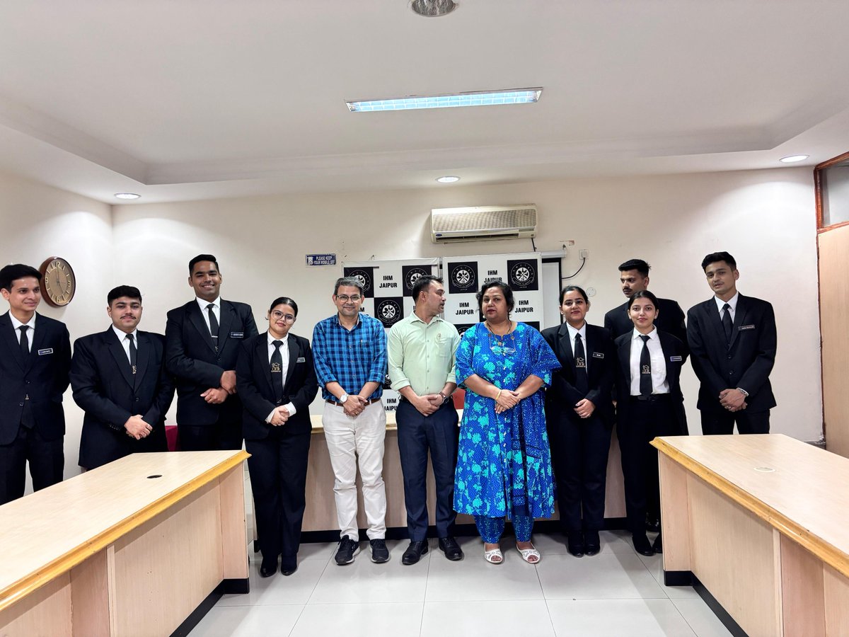 Bridging Campus : Academic, Cultural and Culinary Exchange 
IHM Jaipur x IHM Gurdaspur
Faculty members shared innovative teaching methods and academic practices, fostering collaboration and growth in hospitality education.

#IHMJaipur #IHMGurdaspur #FacultyInteraction