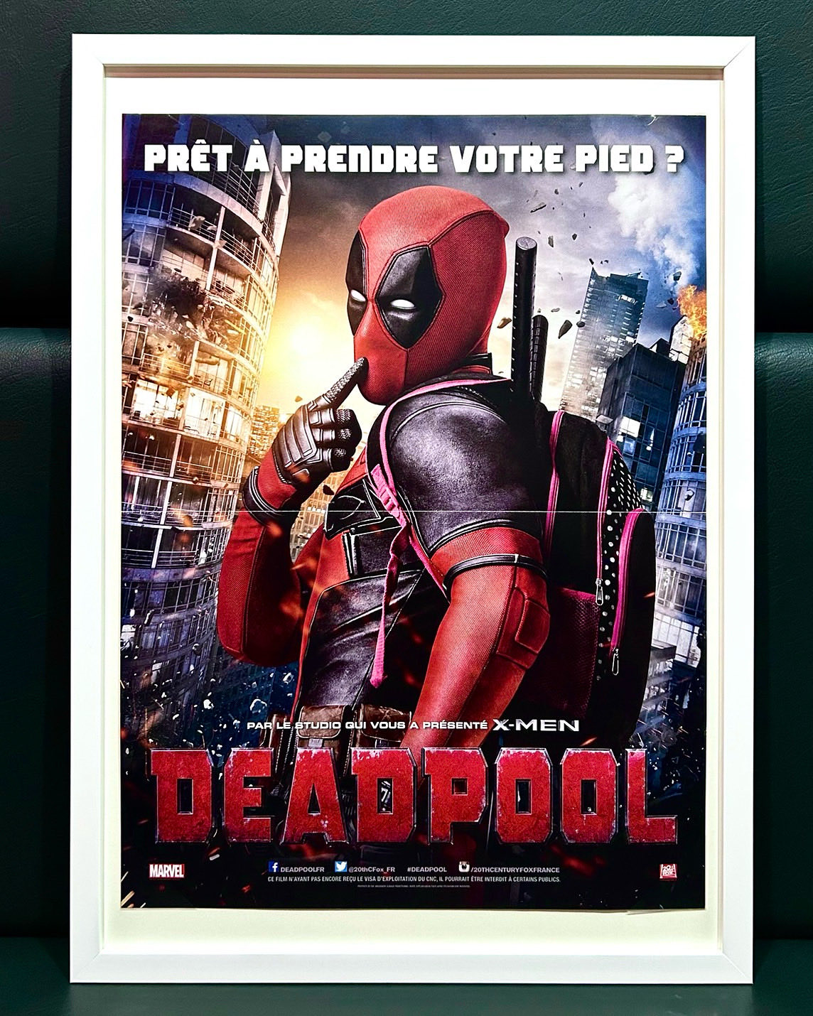 大幅値下げ中！ デッドプール ライアンレイノルズ 直筆サイン 世界に1