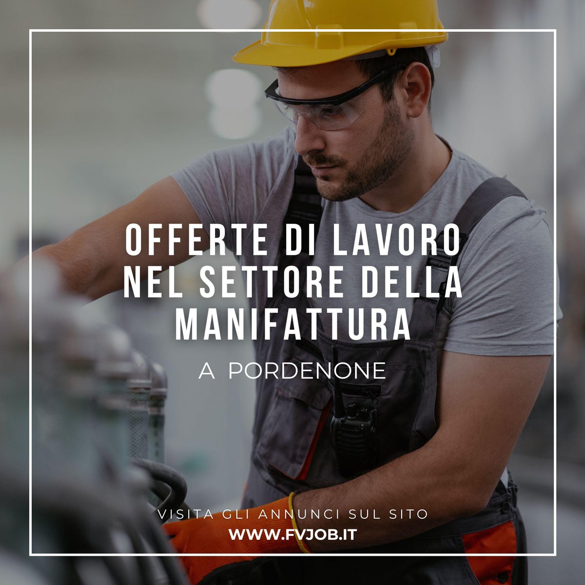 OFFERTE DI LAVORO
In ambito della Manifattura a #Pordenone

fvjob.it/lavoro/pordeno…