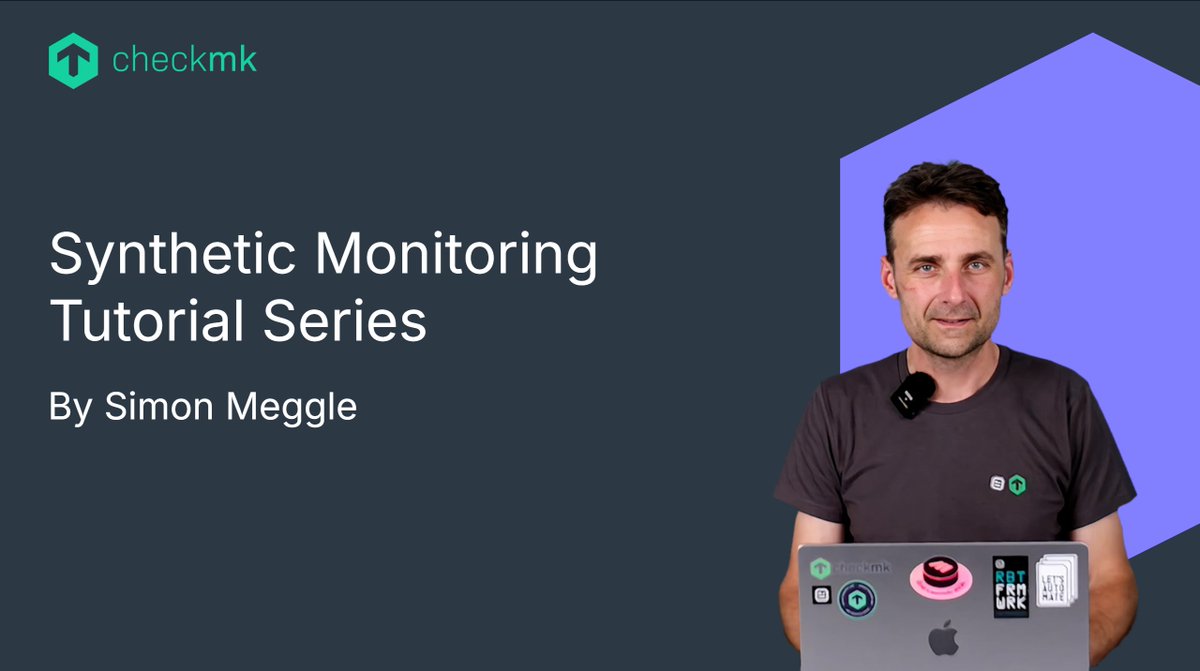 Even perfect infrastructure monitoring can miss one thing: your users’ real experience.

Learn how to simulate real user journeys and detect issues before your users even notice — with Synthetic Monitoring in Checkmk.

🎥 Watch the new tutorial series checkmk.io/42UfGLH