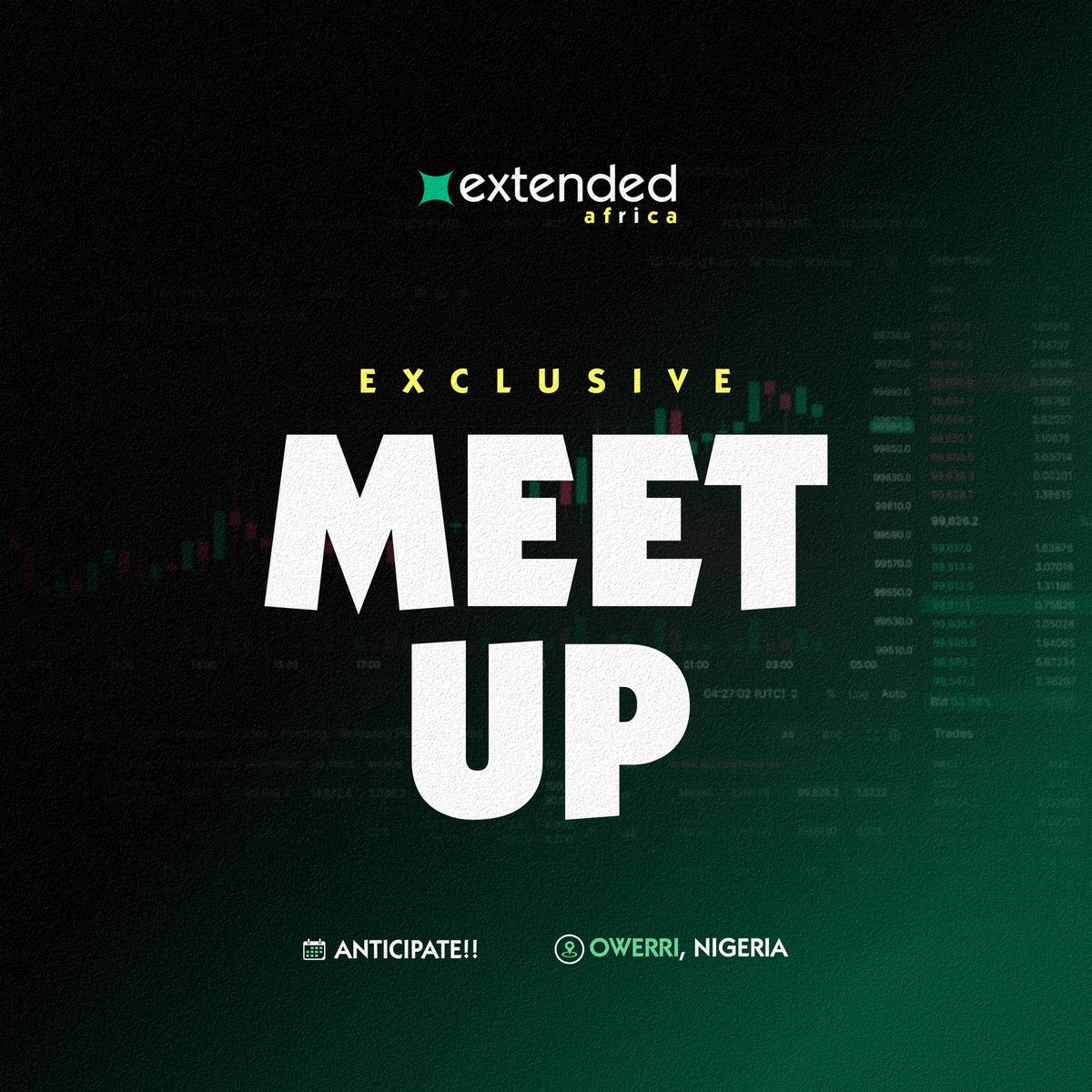 0xgodzubby's tweet image. It&apos;s time I revealed what I&apos;ve been cooking with my team for @extendedapp 

we&apos;re building the first african community of extendoorrss, @ExtendedAfrica

we&apos;ve taken weeks to plan for this event and it&apos;s finally time to execute 

we&apos;ll be hosting our first meet up on the 31st of…