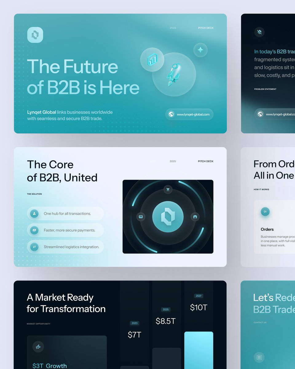 dipa_inhouse's tweet image. AI Powered E-commerce B2B Market Pitch Deck for Lynqet
