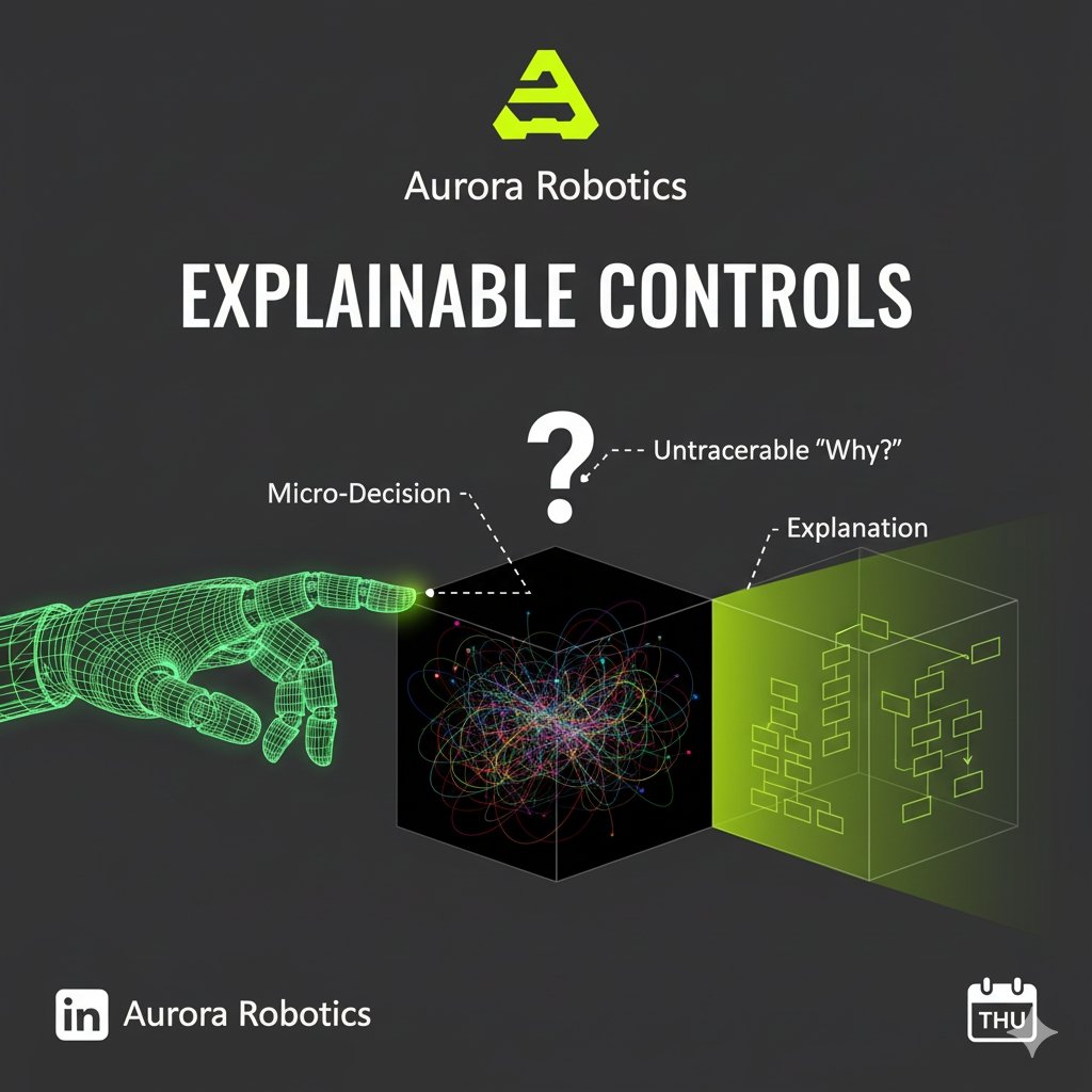 aurora_robots's tweet image. We need to blend the rigor of control theory with the interpretability of AI. The future of robotics lies on systems that can tell us why they did what they did.
🔷Smart robots are impressive- but understandable robots will be the ones we trust.
#RobotDesign
#AuroraRobotics