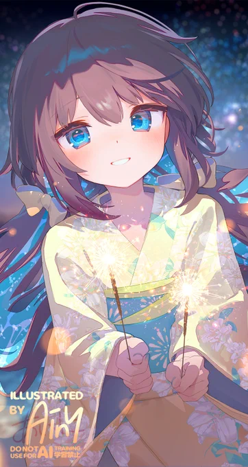 夜空 #あいにいくちゃん #OC