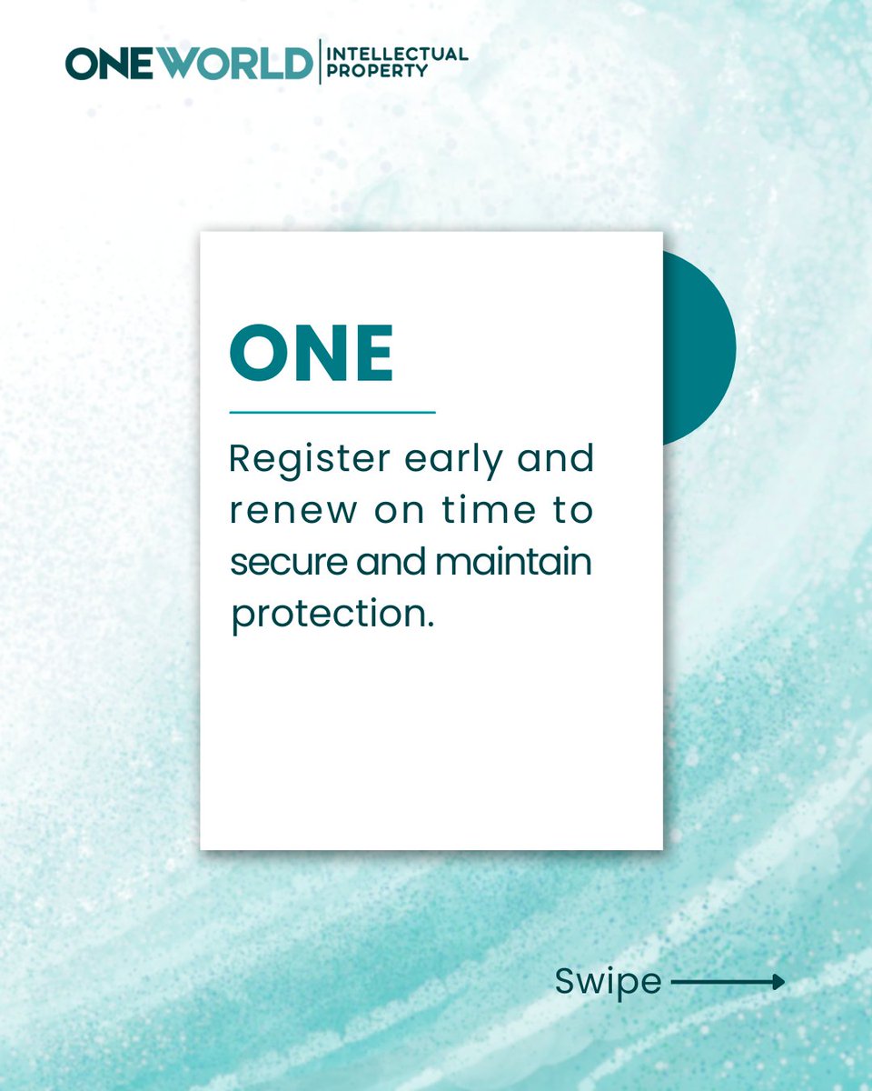 oneworldip's tweet image. 3 Essential Tips to Strengthen Your Industrial Design — Get to Know How!
For more details and expert guidance, contact us at info@oneworldip.com .

#industrialdesign #designprotection #innovations #brandidentity #ipprotection #creativedesign #oneworldip