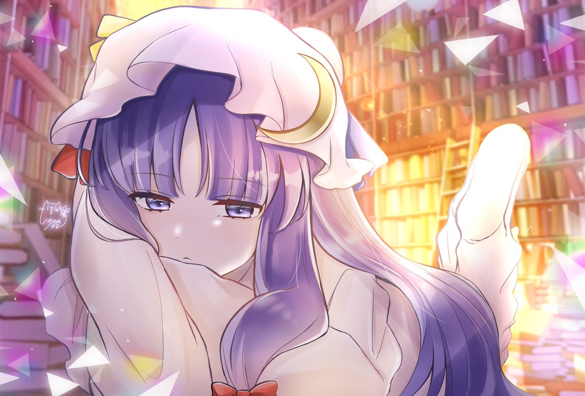 shino_nome22's tweet image. 配信で描いてたパチュリーちゃん無事完成しました🌙🫧
好きな作風でとーーっても楽しかった!!
見守ってくれた皆ありがとう🫶