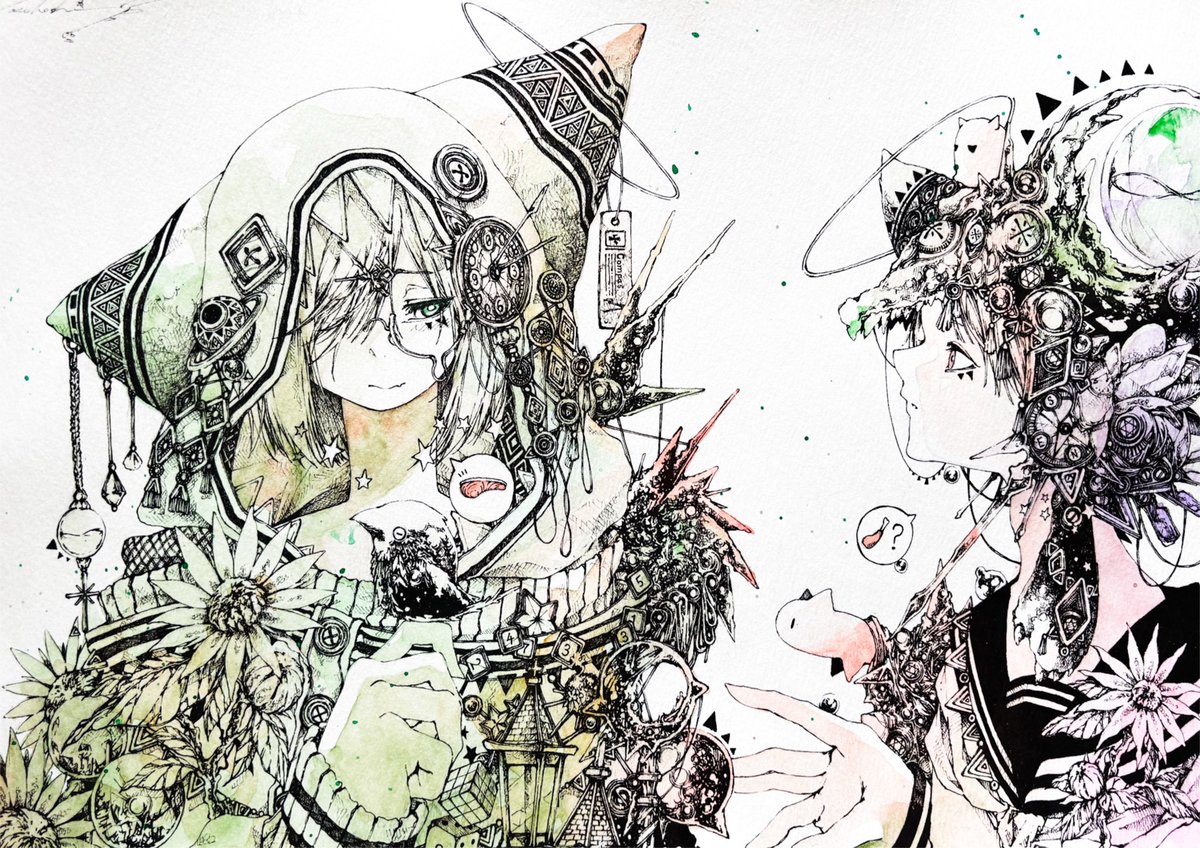 #自己紹介に無言で4作品どうぞ