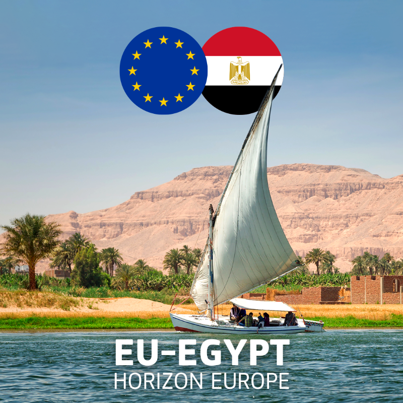 EU_Commission's tweet photo. 🇪🇬 Egypt joins #HorizonEU, unlocking opportunities for local researchers.
 
During the first EU-Egypt summit, the EU also committed to: 

💰 Providing €4 billion in Macro-Financial Assistance 
💶 Allocating €75 million to support socio-economic reforms