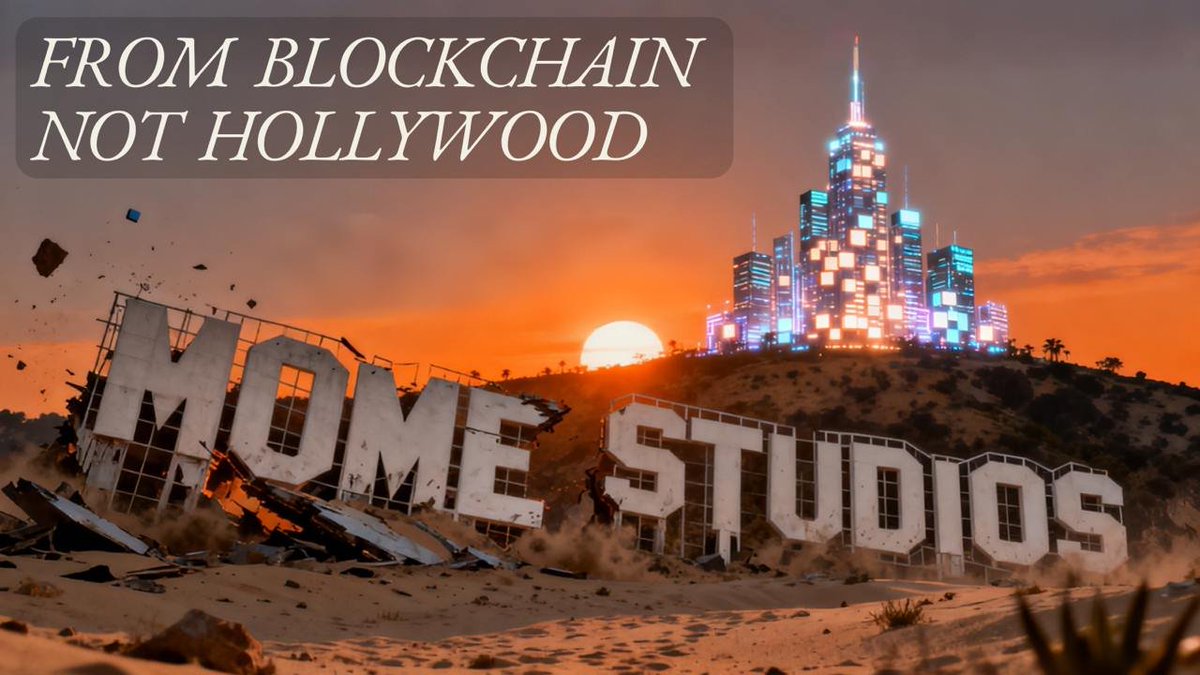 moviememe_ai's tweet image. The next viral film won’t come from Hollywood. It’ll come from the blockchain.
#OnChainFilm #MOME #AIFuture