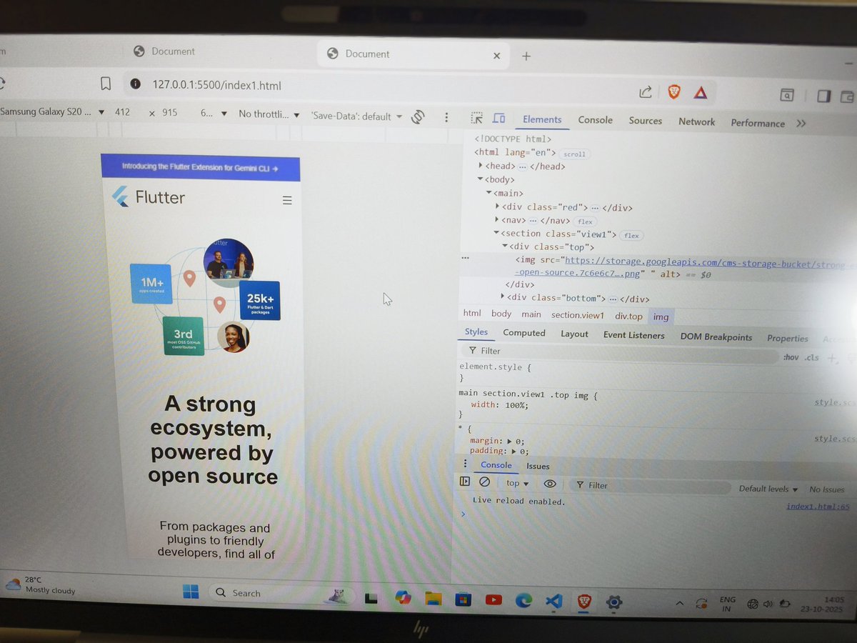 Rakesh_Gowda1's tweet image. Making my 2 responsive websites with css and scss mastering responsive completely today I am going to start javascript still a long way to go 👍 #FullStackDeveloper #coder #goal #hardwork #developer #dayone #oneday