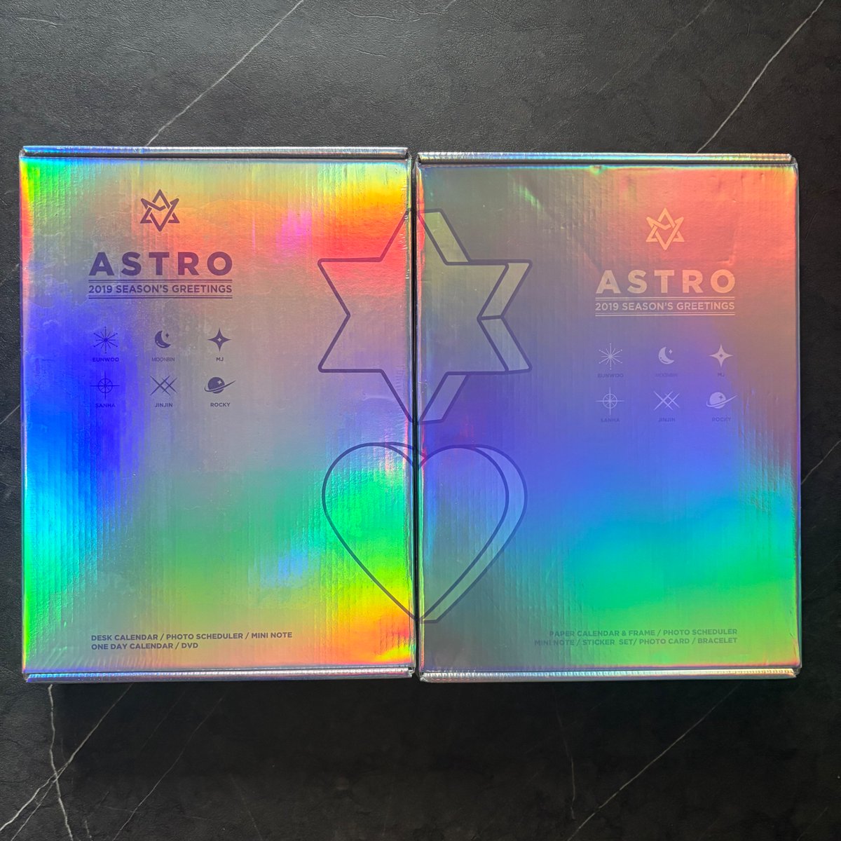 cha_dongmine's tweet photo. #아스트로 양도
season’s greetings 2019 set
sealed
구매문의 디엠주세요

아로하 하모
wts wtb astro https://t.co/iJLU7VGa5G