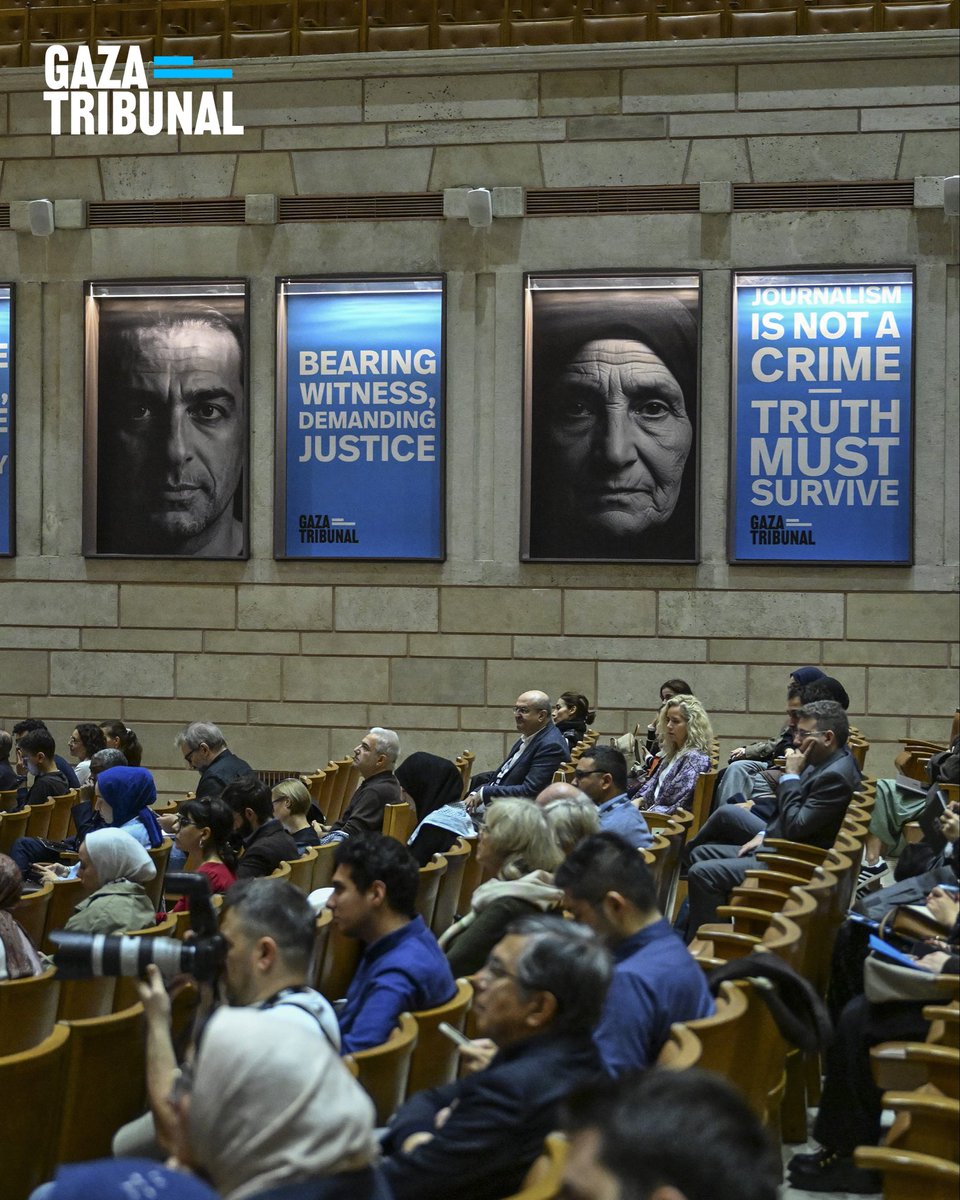 Gaza Tribunal tweet media