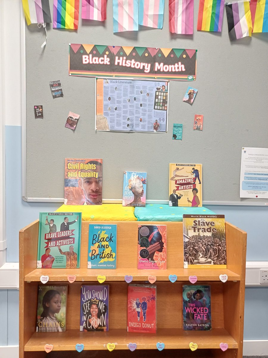 Queensferry High School Library tweet media