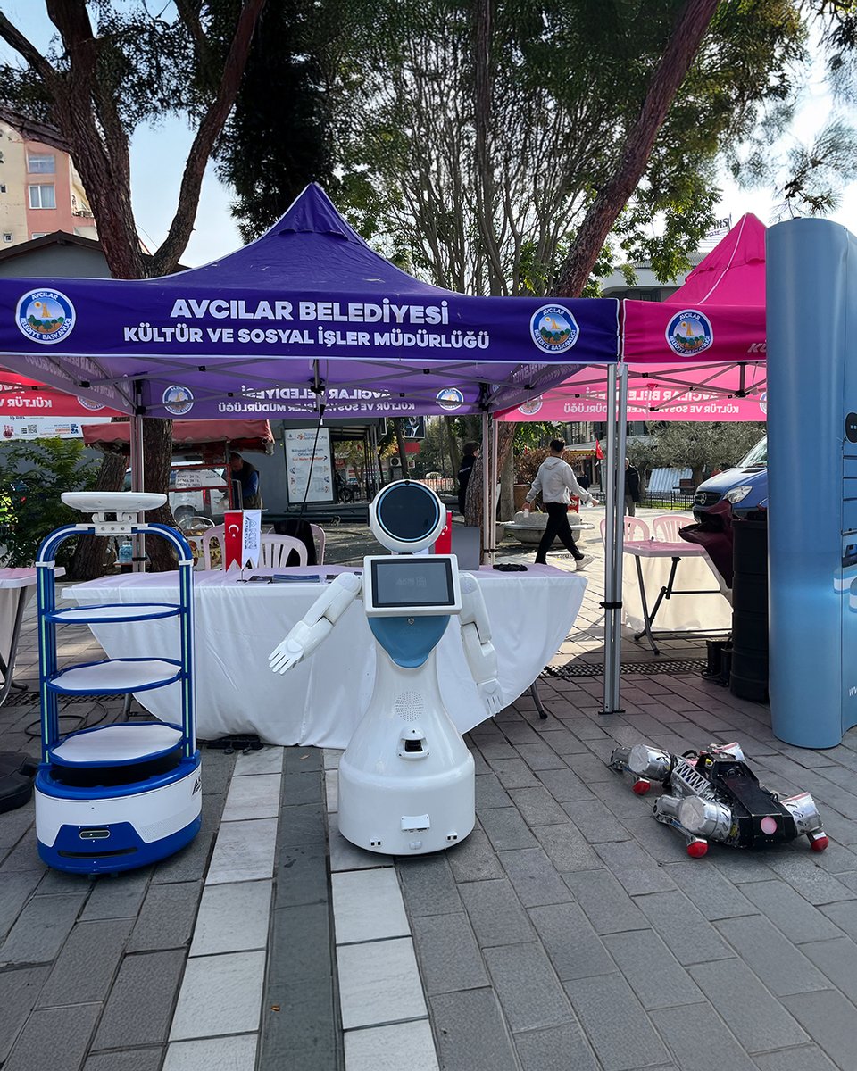 Akinrobotics's tweet image. As AKINROBOTICS, we participated in the Avcılar Municipality Science Festival with our robots on Wednesday, October 22.
AKINROBOTICS olarak 22 Ekim Çarşamba günü robotlarımızla birlikte Avcılar Belediyesi Bilim Şenliği’nde yer aldık.
#miniada #arat #servisrobotu #istanbul…