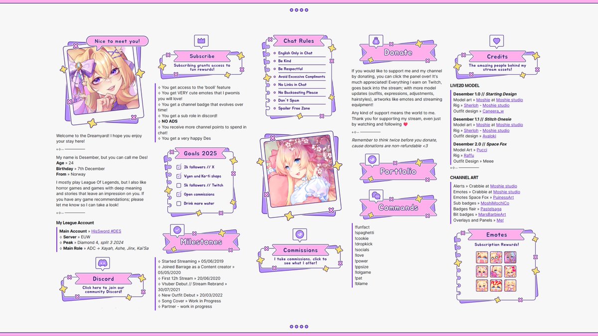 DesemberVT's tweet image. ⟡ 〖 24H GIVEAWAY 〗⟡
— Doodle Diary Panels

To celebrate my new shop release, I&apos;ll be giving 2 winners a Doodle Diary panel collection!💜

To enter ⮧
⟡ Follow me
⟡ Like &amp;amp; repost

【 #VTuber ⟡ #VTuberEN 】