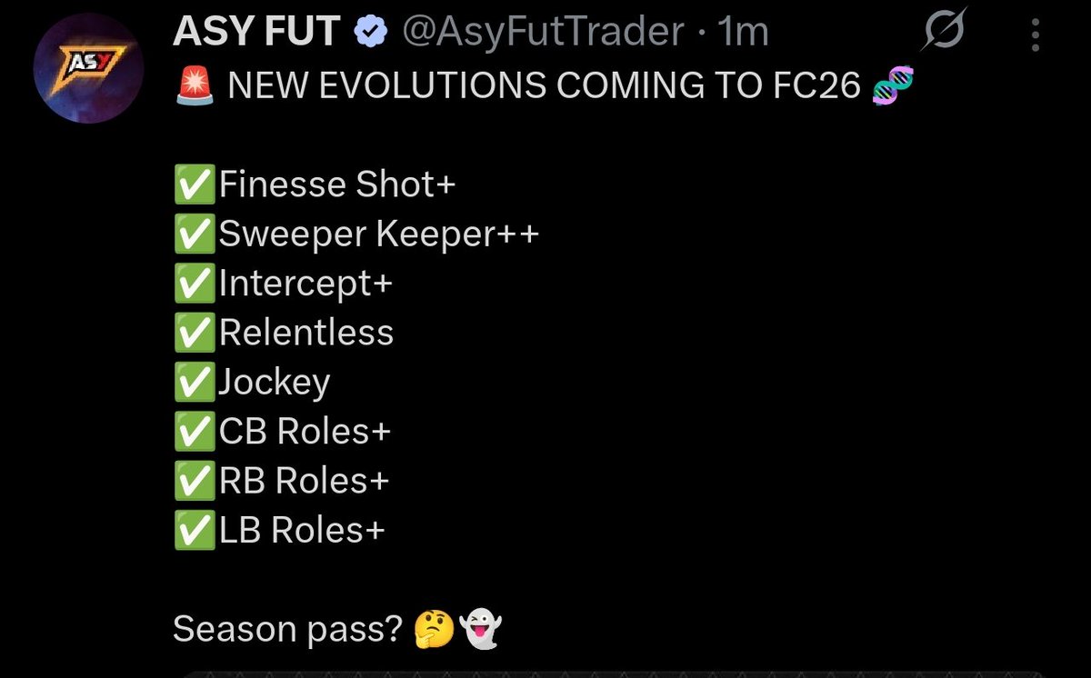 FC26 News ⭐ tweet media