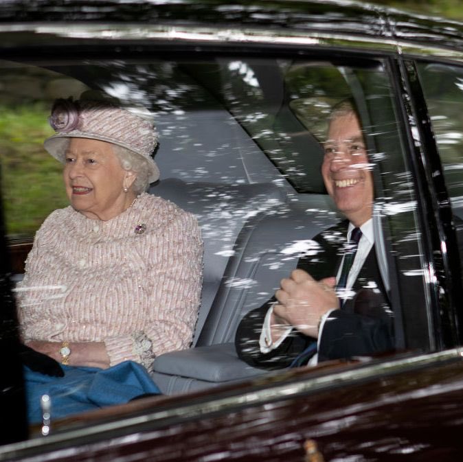 Them: "Harry and Meghan are horrible, they hurt the Queen and they must pay!"
Meanwhile, their Queen and her son PeDrew, the day after Epstein's death.