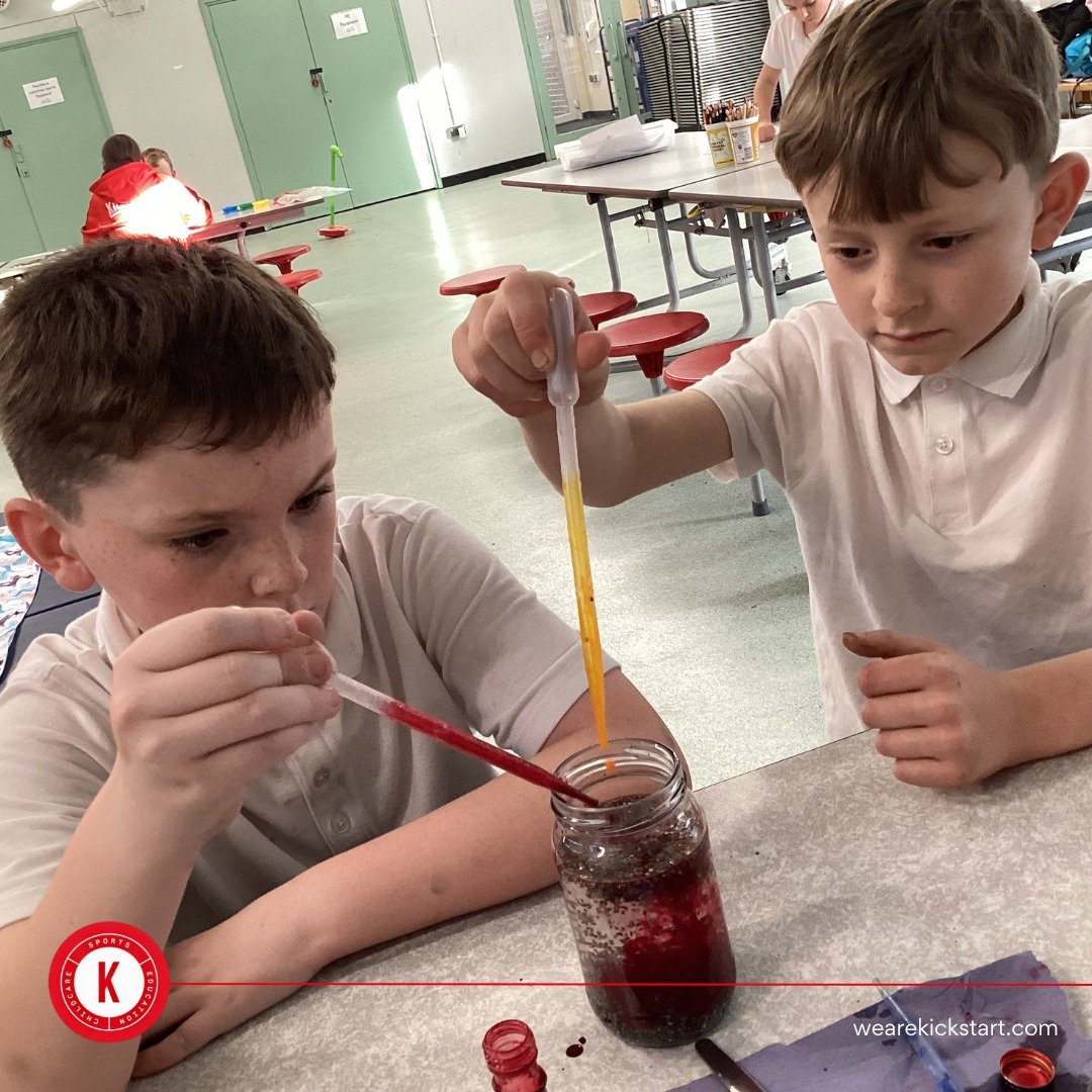 wearekickstart's tweet image. 🎃 Spooky Science at Waterloo Primary! 👻
Our students mixed up chia seed slime for today’s spooky movie night! 🧪💧
We learned how chia seeds soak up water and grow jelly jackets — ready for some slimy fun tomorrow! 💚🎥
#SpookyScience #WaterlooPrimary #SpookySeason #Kickstart