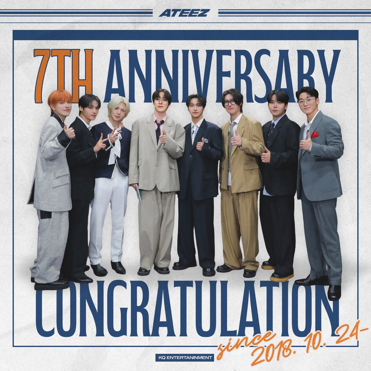 [📷] ATEEZ Debut 7th Anniversary

에이티즈의 데뷔 7주년을 축하합니다!🎉

#7_years_with_ATEEZ #ATEEZ #에이티즈