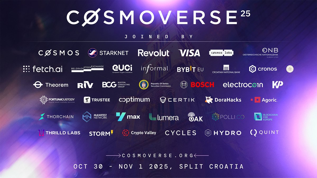 CosmoverseHQ's tweet image. 7 DAYS TO #COSMOVERSE25