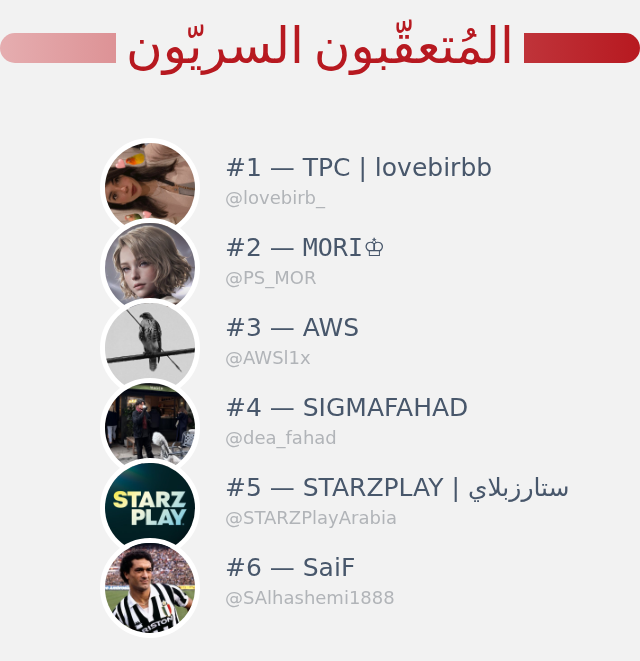 لقد اكتشفت من زار ملفي الشخصي على تويتر!

⠀⬅️ infintytweet.me/secret-stalker…