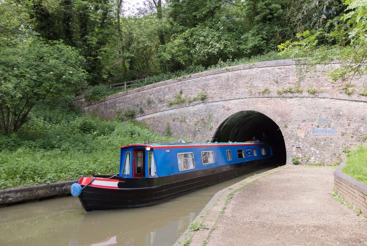 Built in the late 1700s, Blisworth Tunnel on the Grand Union Canal stretches for around 3,075 yards and is the longest wide, freely navigable canal tunnel in Europe.

You can’t walk through the tunnel, but the towpaths to its entrances are open to explore. 

Have you been?