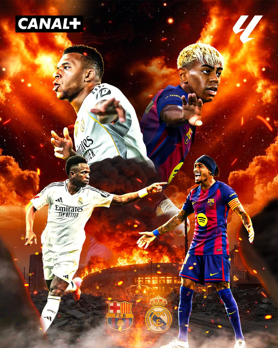 Allumez le feu 🔥

Real Madrid / FC Barcelone
Dimanche 26 octobre à 15H10 GMT
sur CANAL+ SPORT 4