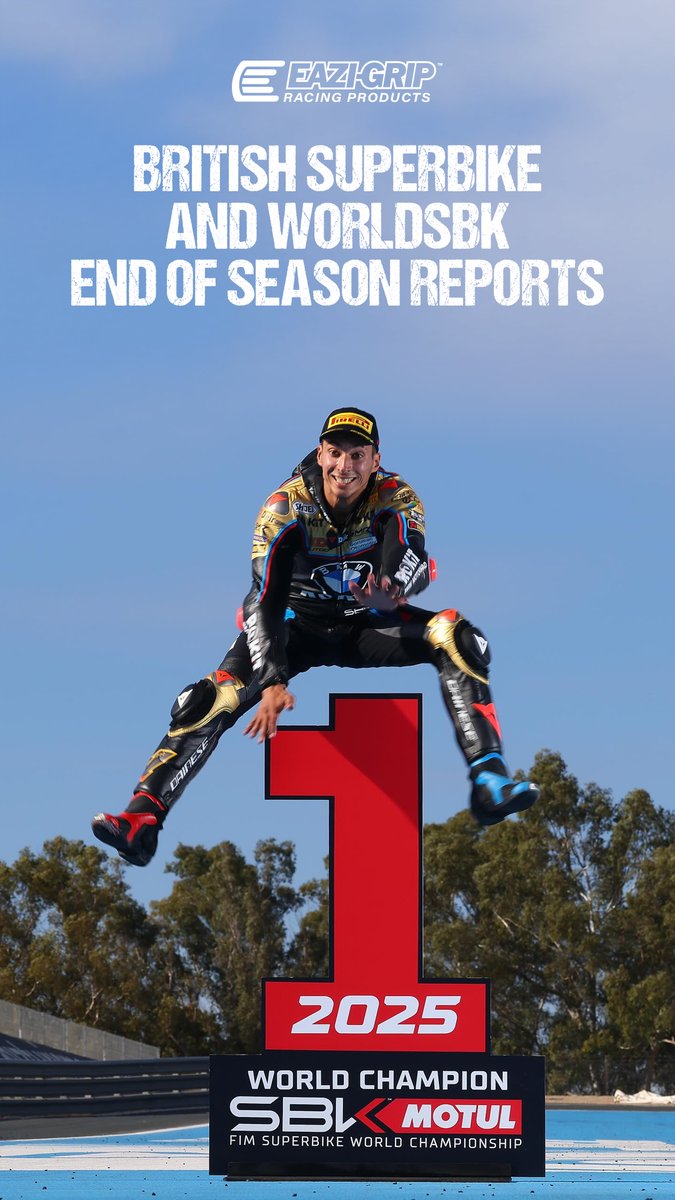 The BSB Championships and WorldSBK Champions were decided last weekend in the final races of the season.

You're going to need a whole pack of biscuits for this one!

Catch up on anything you might have missed at eazi-grip.com/blog/