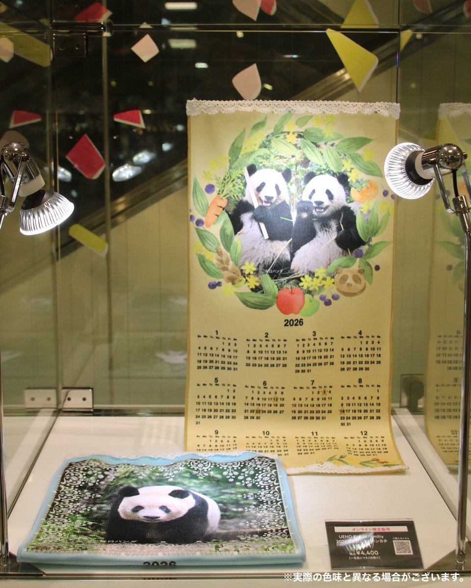 今日もパンダに癒される！🐼💖】 「UENO Panda Family 2026年