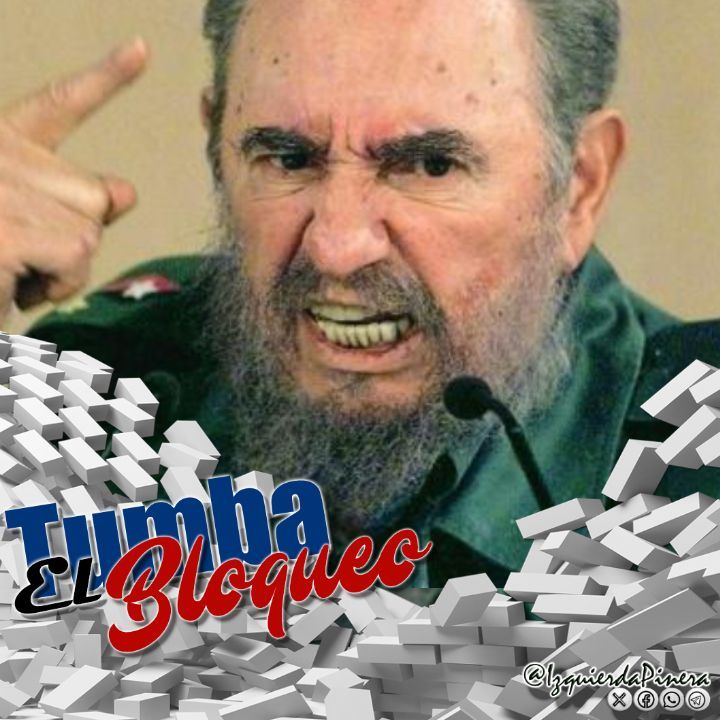 "Para nosotros es inaceptable la cuestión del cese del bloqueo a cambio de concesiones políticas, concesiones que corresponden a la soberanía de nuestro país."

Fidel Castro Ruz

#TumbaElBloqueo 
#100AñosConFidel
#IzquierdaPinera