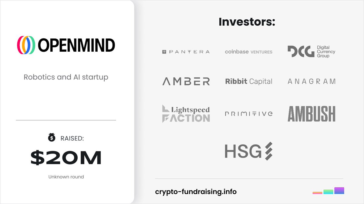 OpenMind funding round and investors