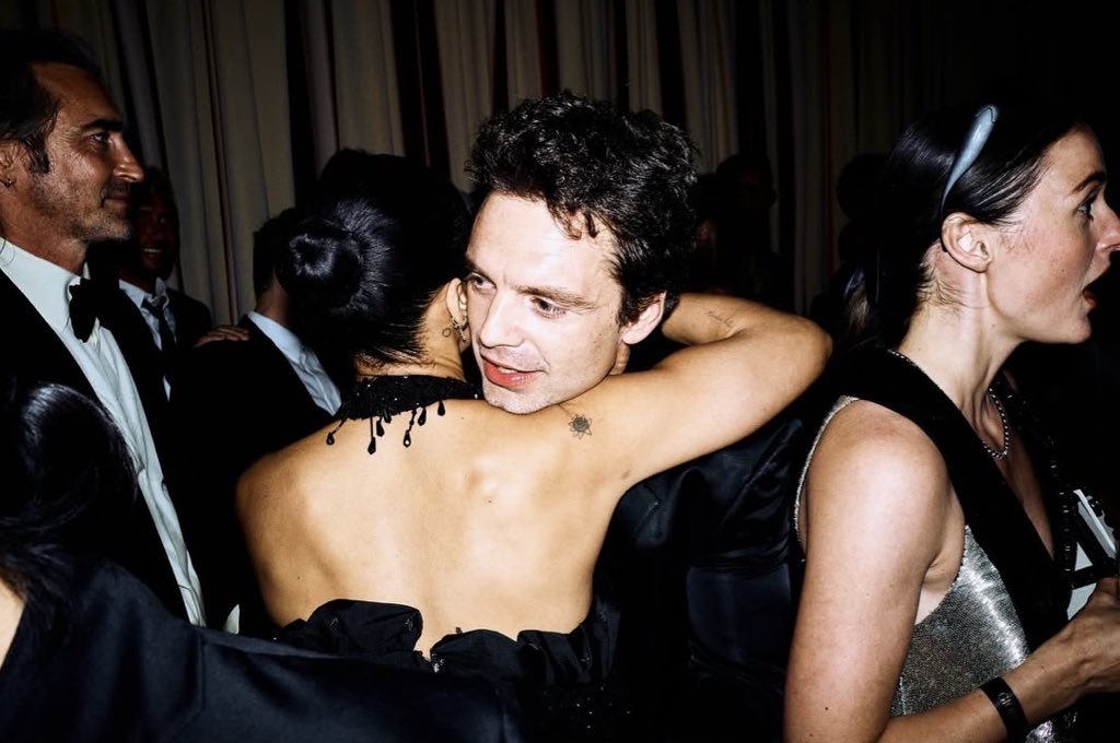 Sebastian Stan with Tessa Thompson at the Academy Gala After Party.

📸 myleshendrik | Instagram