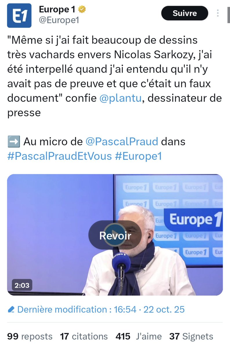 mokarider's tweet image. On a parfois l&apos;impression que certains font le maximum pour obscurcir leur carrière pourtant brillante. C&apos;est désolant de voir Plantu se faire piéger par le plus malhonnête des &quot;journalistes&quot; et bras droit de l&apos;extrême-droite.