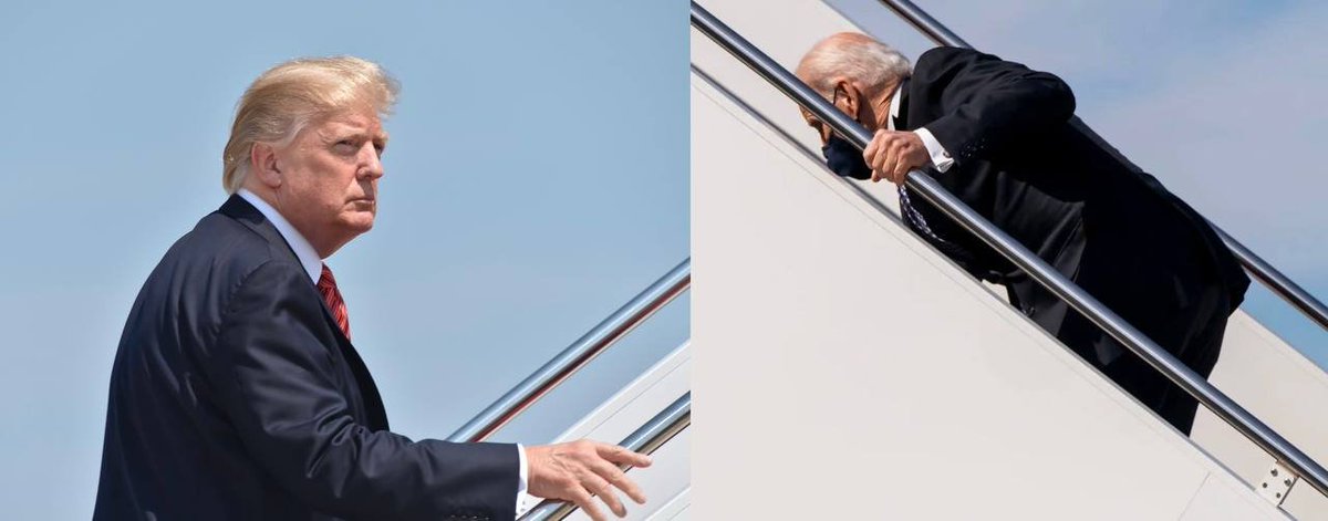 The #DailyBeast podcast just spent 40 mins 'proving' #Trump  shows 'clear signs of cognitive decline' 

Strange... Did they do anything on the last president that couldn't find his way off a stage or stop shaking hands with thin air?

#Biden ... sharp as a tack ... Right?