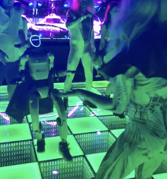 OpenMind robot dancing
