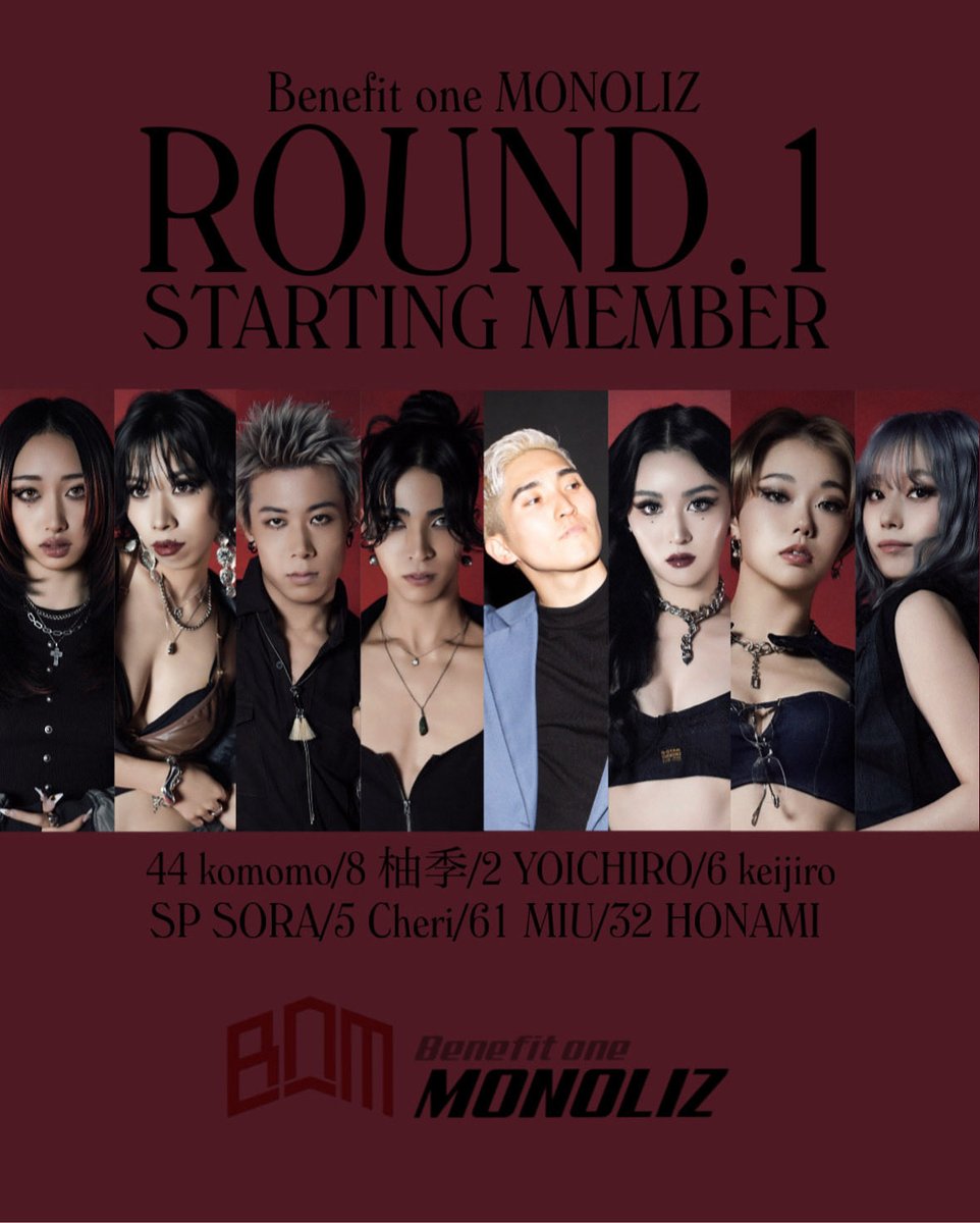 第一生命D.LEAGUE 25-26SEASON
【ROUND.1 / 3rd MATCH🟦🟦🟦 】

🔻STARTING MEMBER🔻
🔥# SP SORA
👑#2 YOICHIRO
🍒#5 Cheri
🦢#6 keijiro
🕶#8 柚季
🐇#32 HONAMI
🍑#44 komomo
🐱#61 MIU

10/25(sat)18:00 START🔥🔥🔥
vs <a href="/mc_imoon/">Medical Concierge I'moon</a> 

#MONOLIZ #Dリーグ