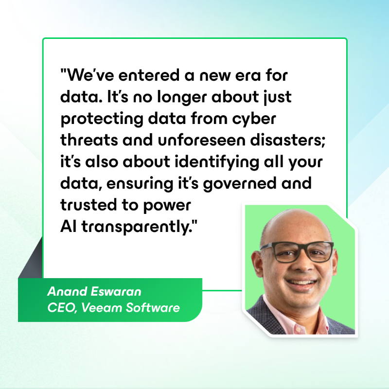 veeam_de's tweet photo. 📢 Veeam übernimmt Securiti AI für 1,725 Mrd. $, vereint Datenresilienz mit KI-gestützter Sicherheit, Datenschutz &amp; Governance.

Gemeinsam machen sie Daten sicher &amp; bereit für KI.

🔗 https://t.co/CGsARVqBly