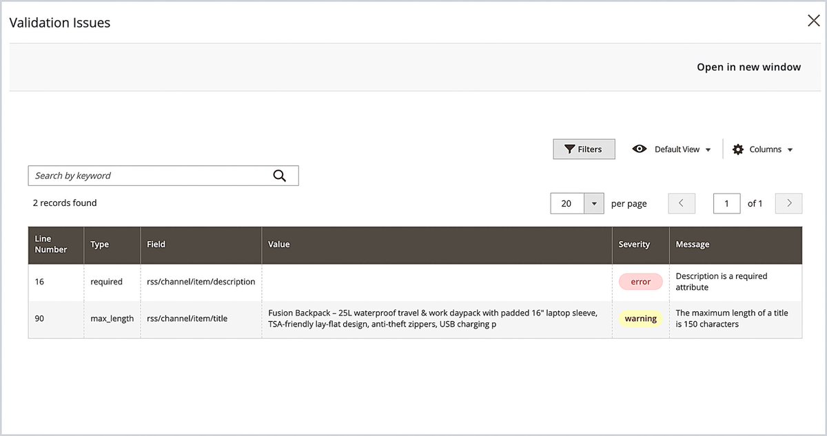 mirasvit's tweet image. Getting feed rejections from Merchant Center or marketplaces? Validate before export and launch faster with built-in checks and 100+ presets in Advanced Product Feeds.
Fix once, go live: mirasvit.com/magento-2-exte…
#Mirasvit #Magento2 #ProductFeeds