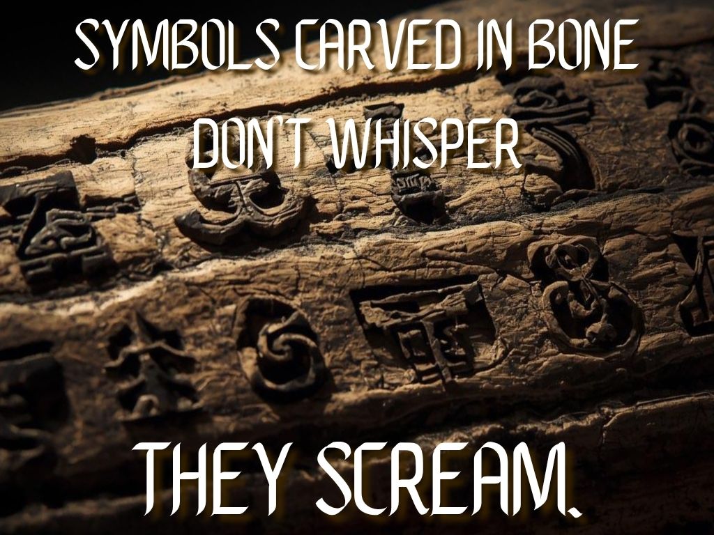 wmichael333's tweet image. “Symbols carved in bone don’t whisper—they scream.”
#OccultThriller #HorrorFiction #BloodMoon

amazon.com/dp/B0FRG4HL1X